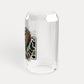 Trendy Retro Duck Camo Flying Mallard Duck Sipper Glass, 16oz